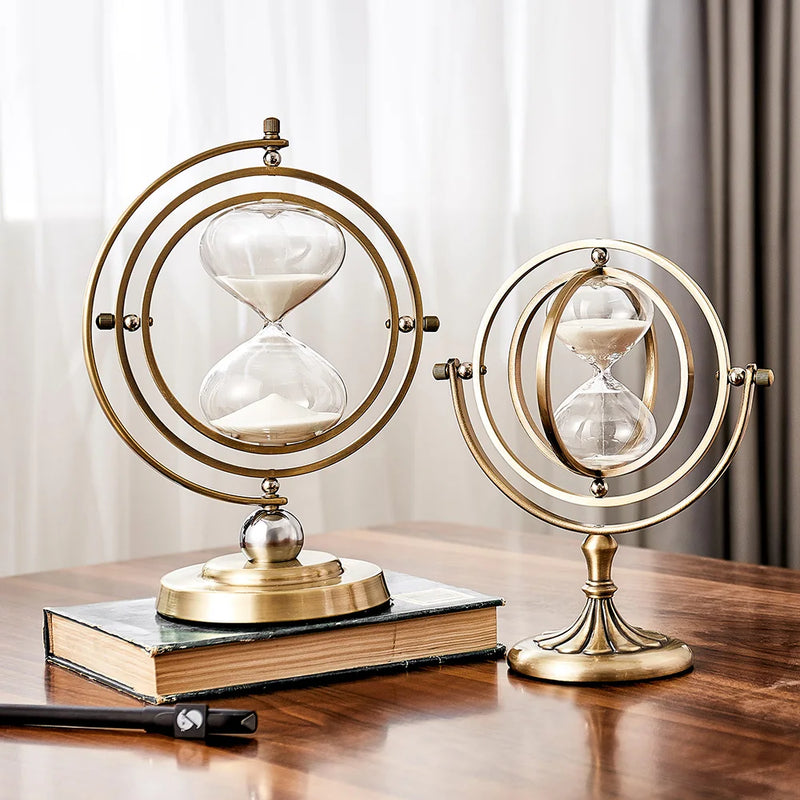 Nordic Style Rotating Hourglass