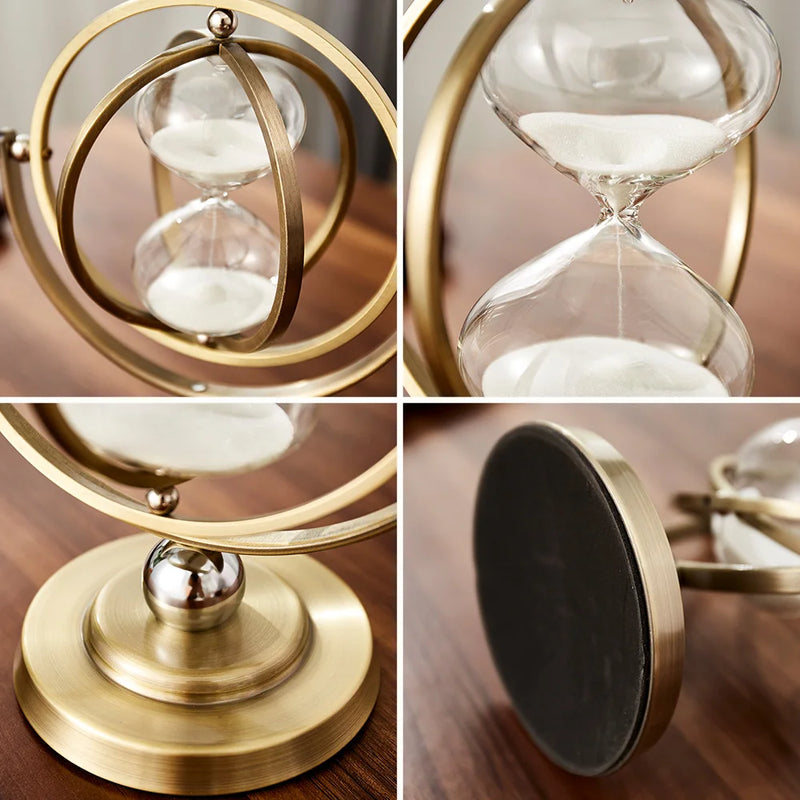 Nordic Style Rotating Hourglass