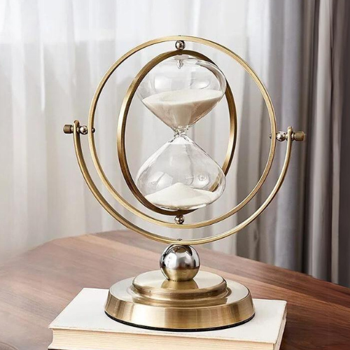 Nordic Style Rotating Hourglass