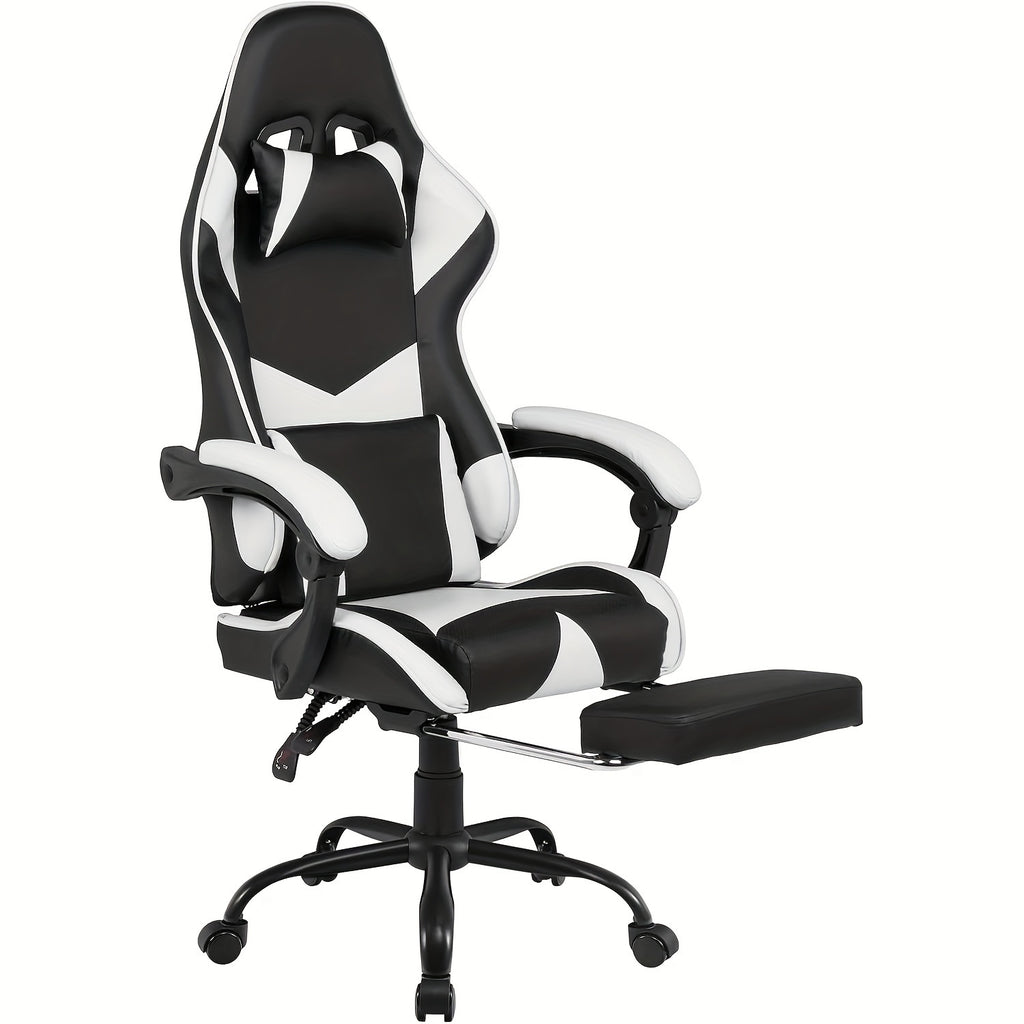 Executive Gaming Chair with Footrest - Main Image