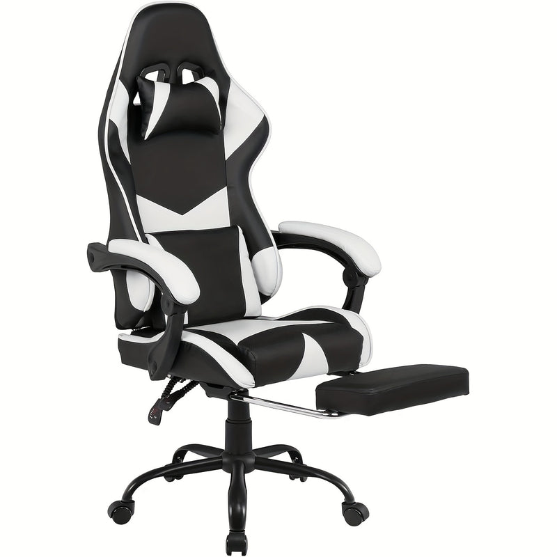Executive Gaming Chair with Footrest - Main Image